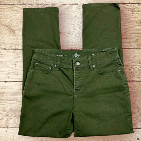 ● St John Bay | Olive Green Skinny Jean - Picture 2 of 5